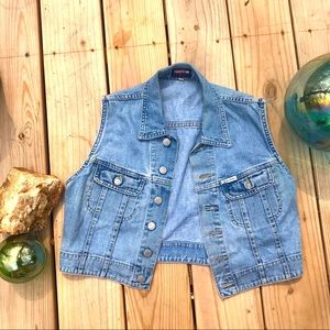 GUESS vintage denim vest